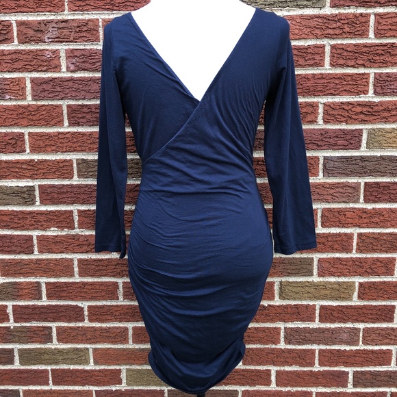 Velvet by Graham & Spenser Wrap/V-Back Dress NWOT - Picture 2 of 7